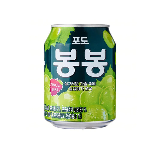 Haitai Korean Shine Muscat Grape Juice in Can - 238 ml