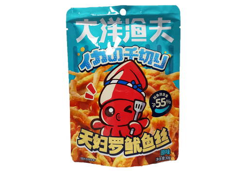 Haiyang Crunchy Calamares Squid Strips (Original Flavor) - 30 grams