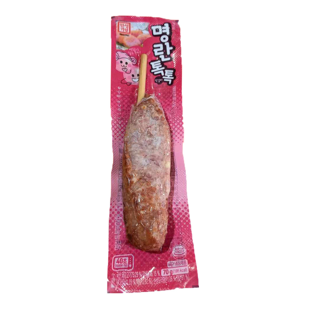 [F136] 韩式明兰烤肉串 Hansung Myeongran Toktok Pork Tteokgalbi Stick - 70 grams