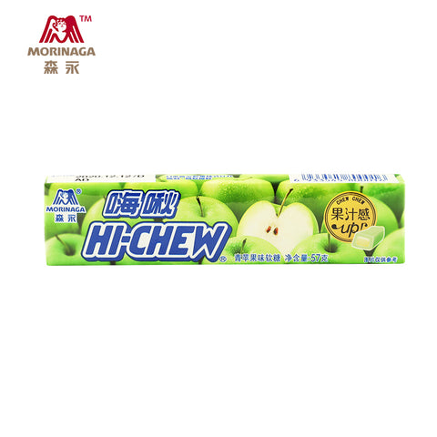 Hi-Chew Fruity Chewy Candies (Green Apple Flavor) - 57 grams