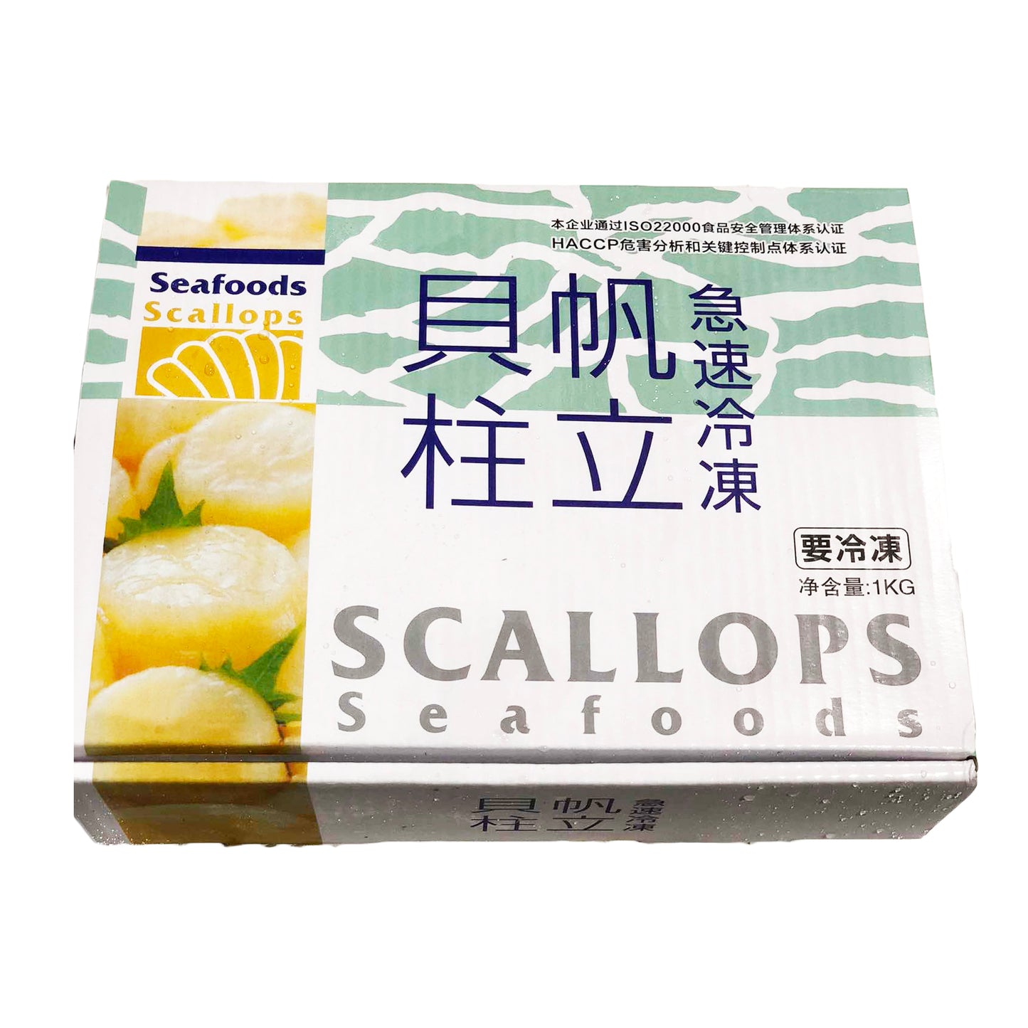 [F12] 北海道干贝11-15 Hokkaido Large Scallops Size 11-15 - 1 kg pack (Approx. 23-25 pcs)