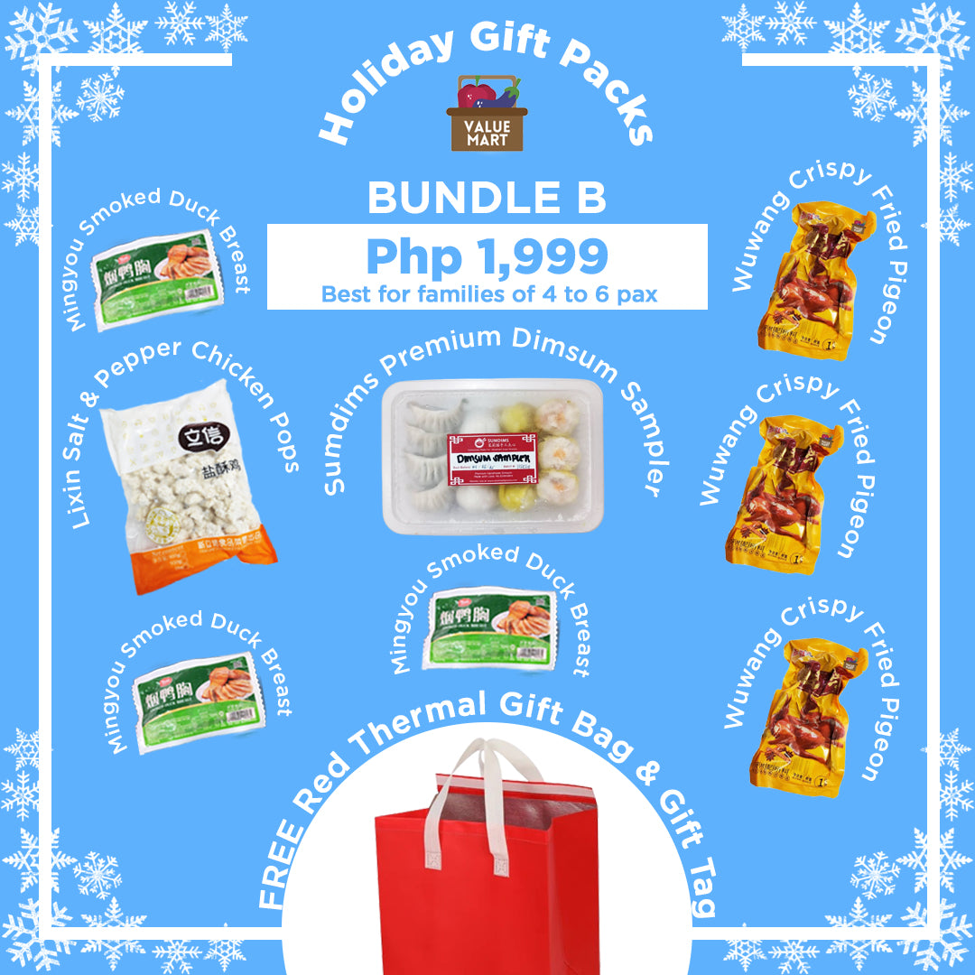 [XMAS02] Holiday Frozen Gift Bundle B (Best for families of 4-6 pax)