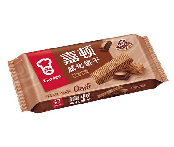 Garden Cream-Filled Wafers (Chocolate Flavor) - 200 grams