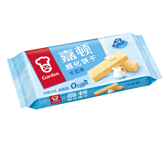 Garden Cream-Filled Wafers (Milk Flavor) - 200 grams