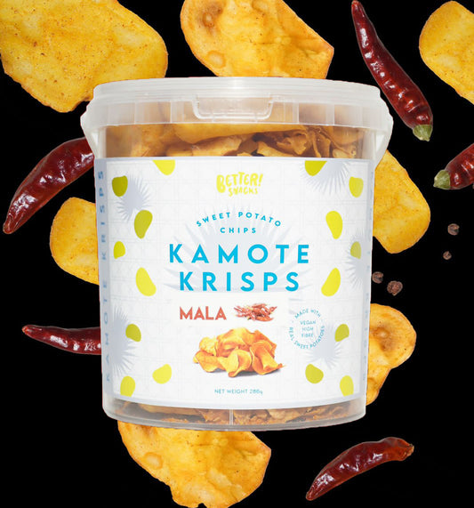 [预购] Better Snacks Kamote Krisps Tub (麻辣味) - 220 克