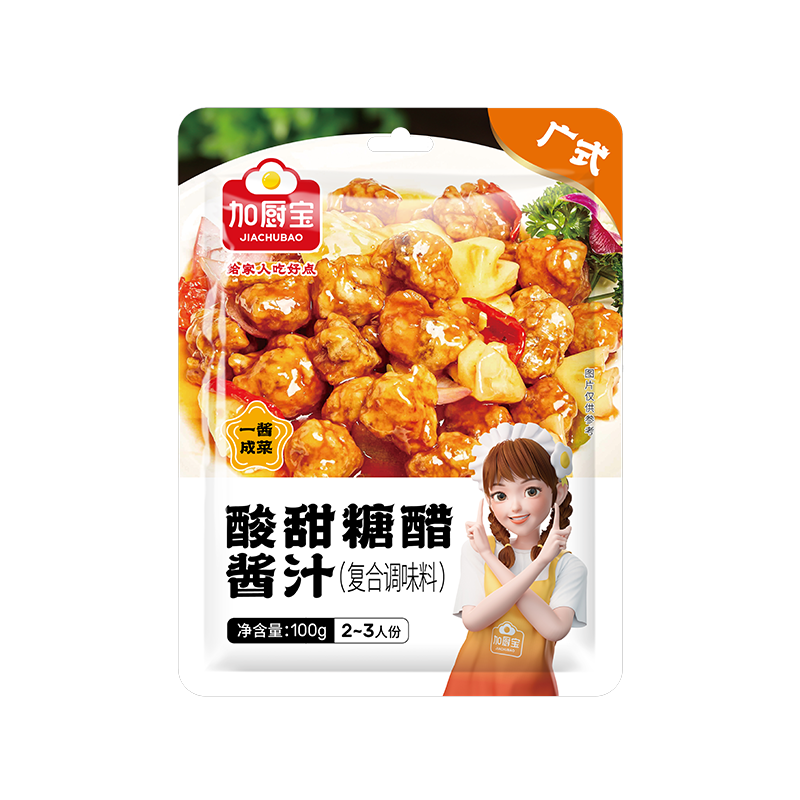 Jiachubao Sweet & Sour Sauce - 100 grams