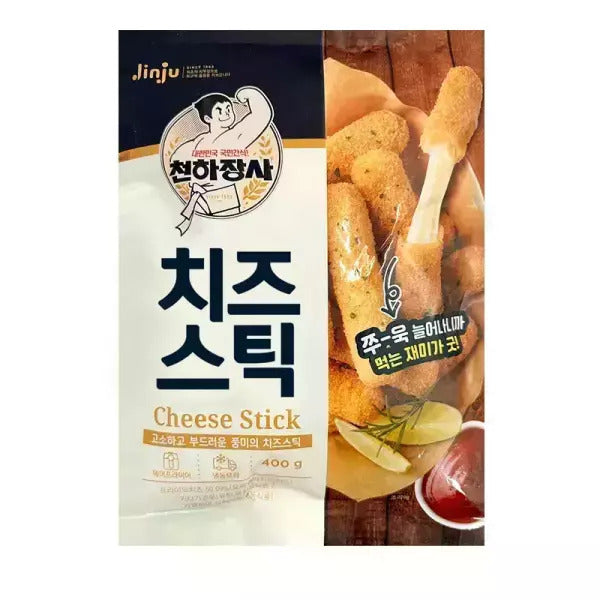 [F193] Jinju Korean Frozen Cheese Sticks - 400 grams