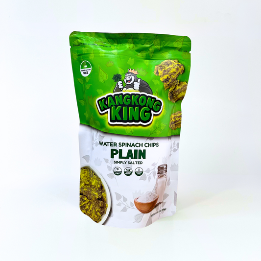 Kangkong King Water Spinach Chips (Plain Salt Flavor) 60g