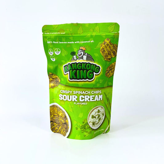 Kangkong King Water Spinach Chips (Sour Cream Flavor) 60g