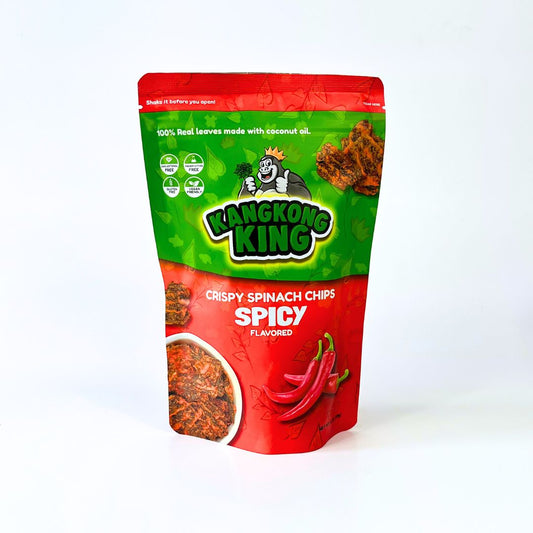Kangkong King Water Spinach Chips (Spicy Flavor) 60g