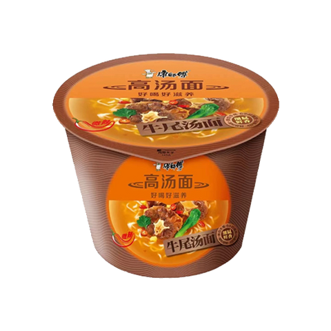 Kang Shifu Premium Ox Tail Noodle Soup (Bowl) - 113 grams