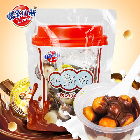 Larbee Mini Chocolate Pudding Crunch Cups - 235 grams