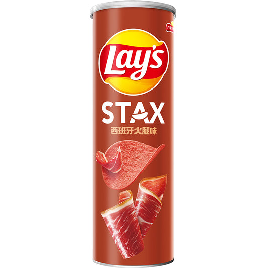 Lays Stax Spanish Iberico Ham Flavor - 90 grams