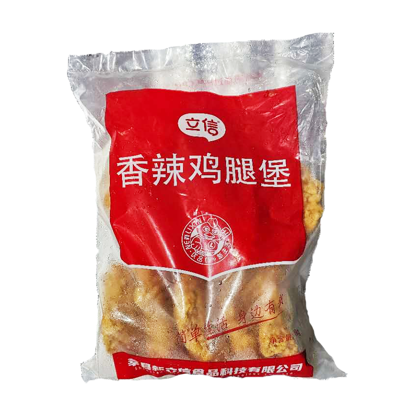 [F126] 立信香辣鸡腿堡 Lixin Spicy Chicken Thigh Burger Patty - 1 kg