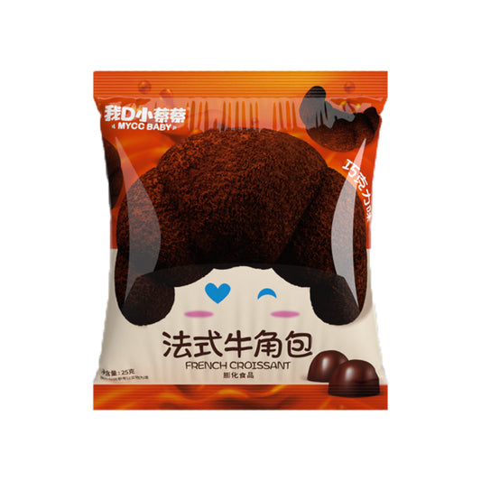 MYCC Baby Puffed Croissant Snack (Chocolate Flavor) - 25 grams