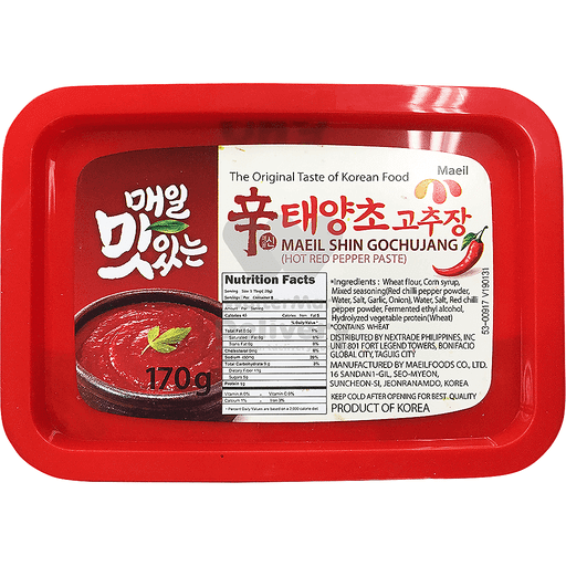 Maeil Shin Gochujang Korean Hot Red Pepper Paste - 170 grams