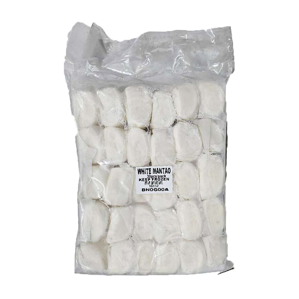 [F138] 白馒头 White Mantao Mantou Steamed Bun - 30 pcs
