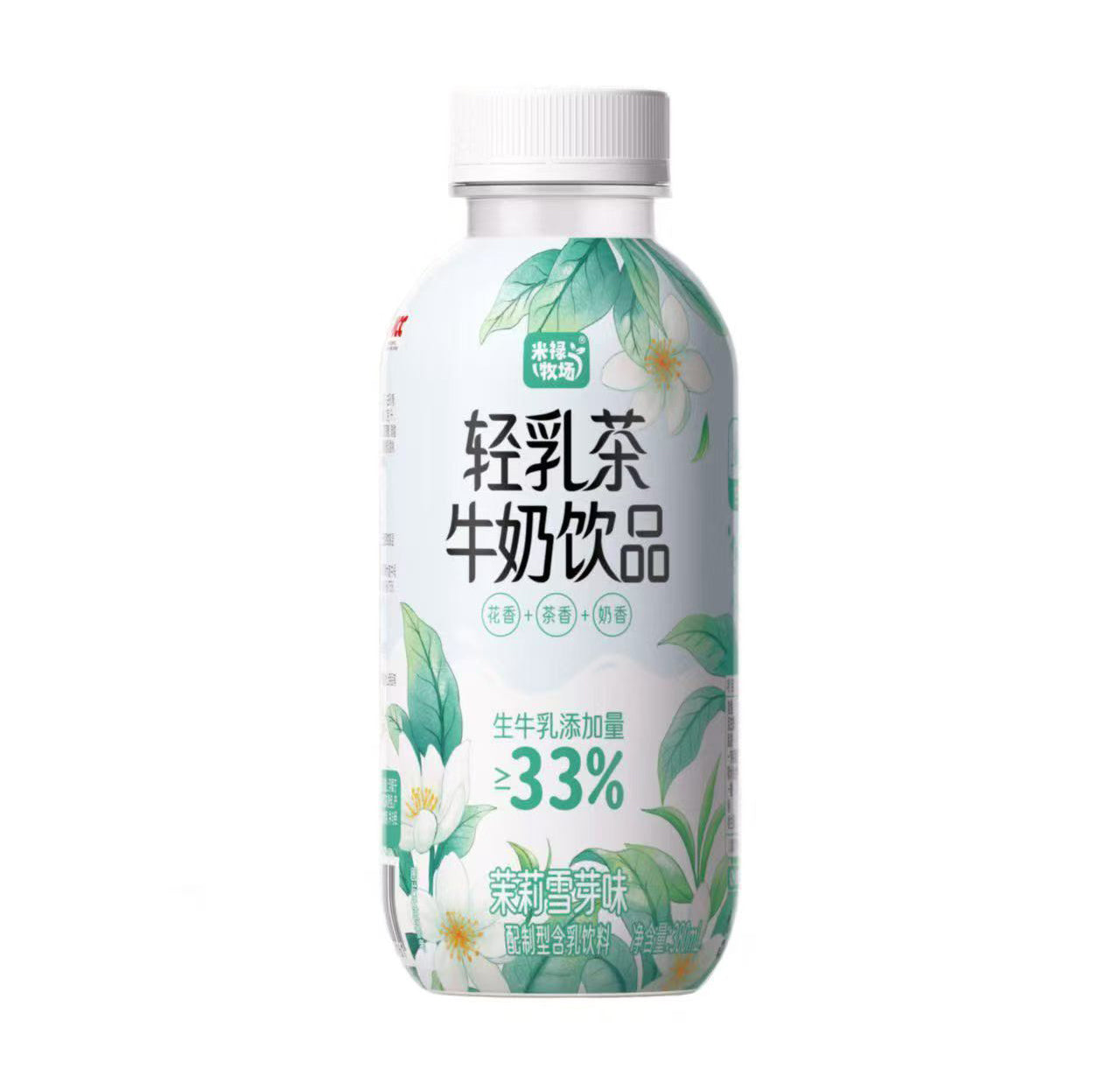 Milu Jasmine Snow Bud Milk Tea - 380 ml