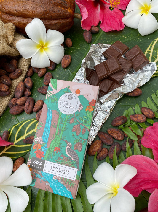 Nico Cacao 60% Sweet Dark Chocolate - 100 grams