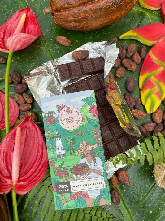 Nico Cacao 70% Dark Chocolate - 100 grams