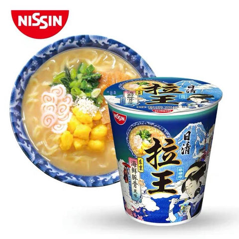 Nissin King Cup Noodles (Tokyo Seafood Tonkotsu Flavor) - 76 grams