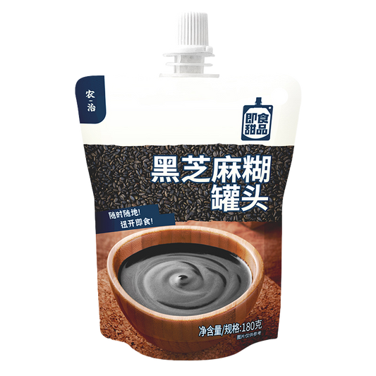 Nongzhi Instant HK-Style Black Sesame Dessert - 180 grams