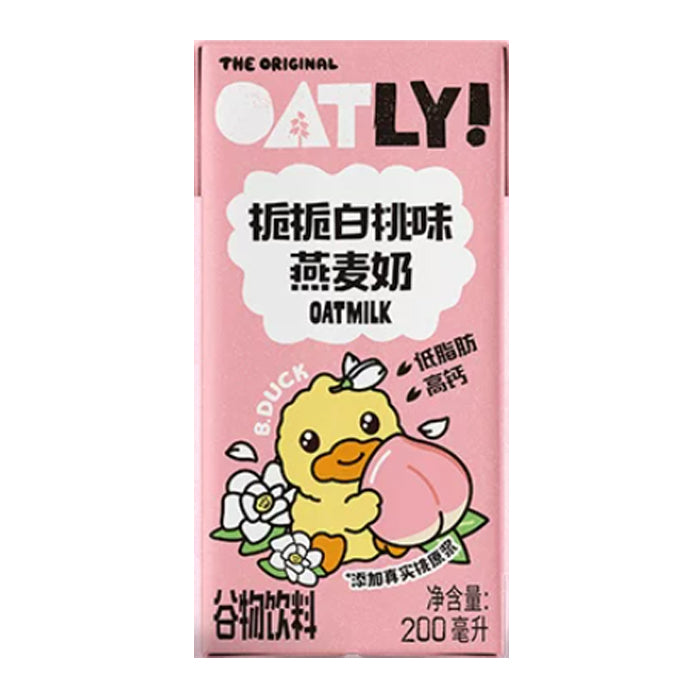 OATLY White Peach Oat Milk - 200 ml