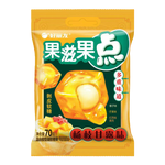 Orion Jelly-Filled QQ Cube Gummy Candies (Yangzhi Mango Pomelo Sago Flavor) - 70 grams