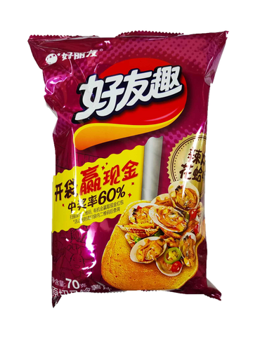 Orion Poca Potato Chips (Spicy Fried Clams Flavor) - 70 grams
