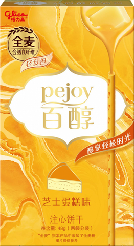 Pejoy Premium Cream-Filled Biscuit Sticks (Cheesecake Flavor) - 48 grams
