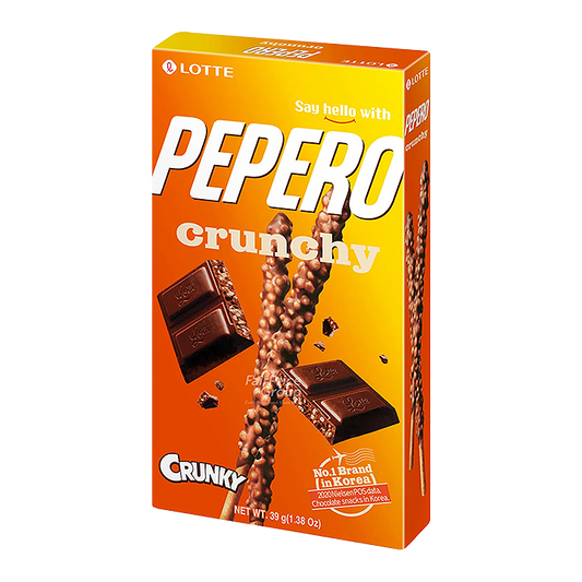 Lotte Pepero Crunky (Crunchy Korean Chocolate) - 32 grams