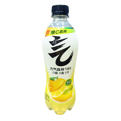 Qi Lemon Sparkling Water (Sugar-Free) - 480 ml