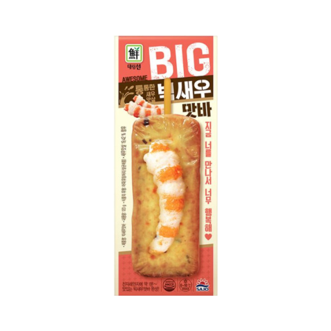 [F198] Sajo Big Shrimp Cake Stick - 100 grams