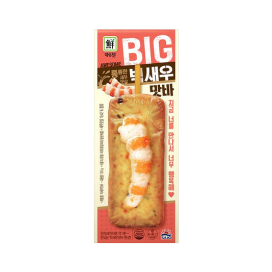 [F198] Sajo Big Shrimp Cake Stick - 100 grams