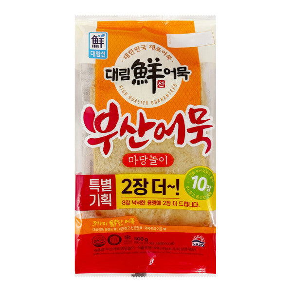 [F196] Sajo Busan Fish Cake Madangnori - 500 grams