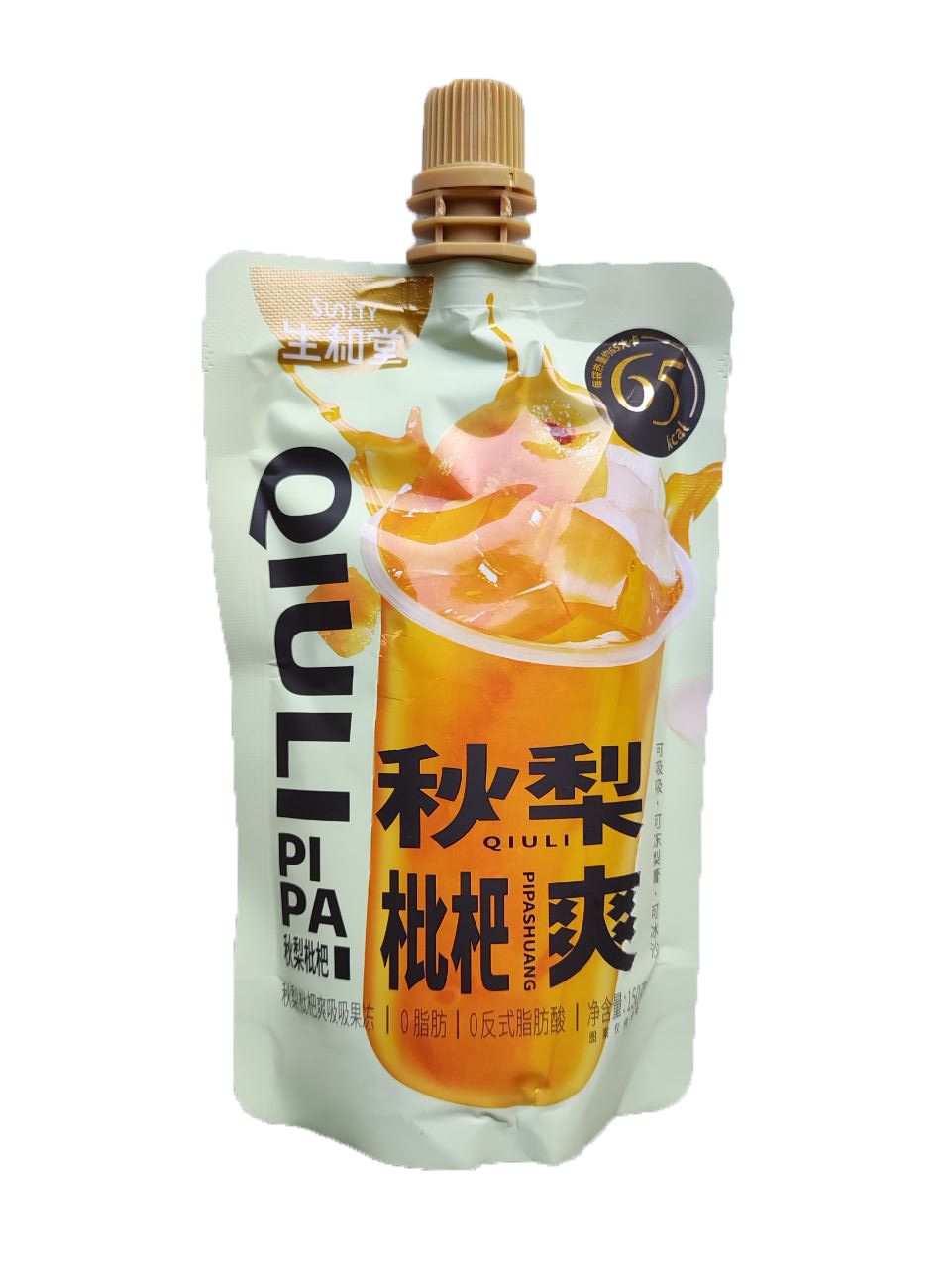 ShengHeTang Grass Jelly Pudding Drink Pouch (Pear & Loquat Flavor) - 150 grams