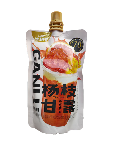 ShengHeTang Grass Jelly Pudding Drink Pouch (Yangzhi Mango & Pomelo Flavor) - 150 grams