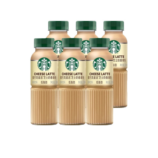 [1 CASE - OCT 28, 2026 EXPIRY) Starbucks Low-Fat Milky Cheese Latte (Bottle) - 270 ml