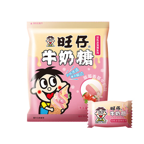 Wang Wang Milk Candy Strawberry Ice Cream - 15 grams
