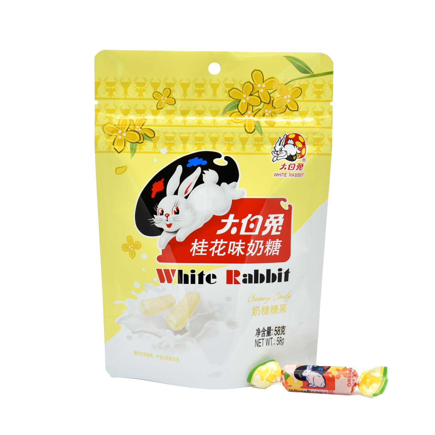 White Rabbit Candy Special Edition Flavors (Chrysanthemum Flavor) - 58 grams