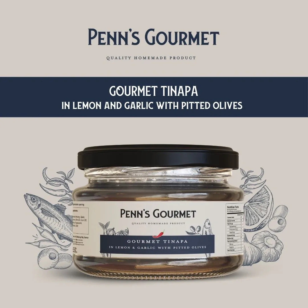 Penn's Gourmet Tinapa In Lemon & Garlic (Classic) - 500 grams