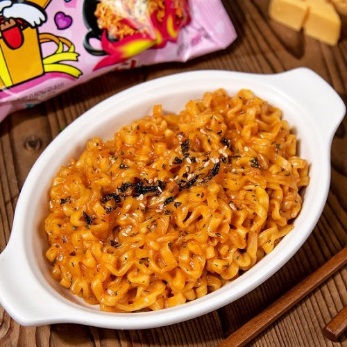 Samyang Buldak Carbonara 辣鸡肉味拉面 韩式辣炒方便面 - 130g