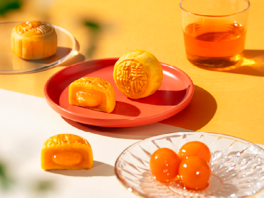 [MX09] 流心奶黄月餅 Hong Kong MX Lava Custard Mooncake - 8 pcs per box