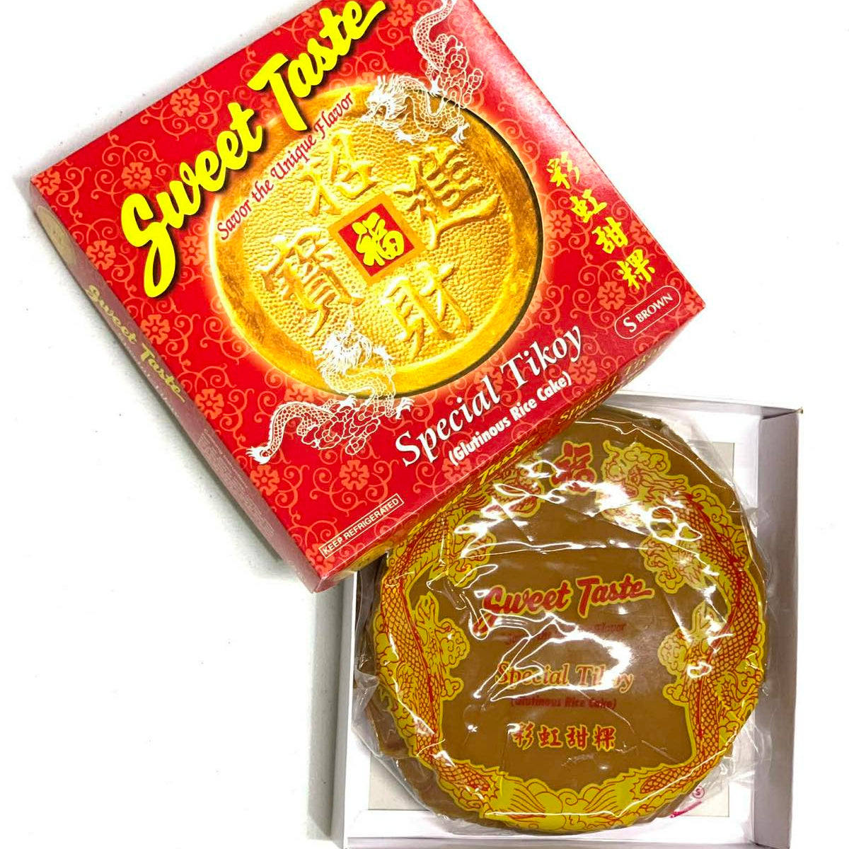[PRE-ORDER] Sweet Taste Tikoy (Glutinous Rice Cake for Chinese New Year)