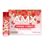 Yili AMX Premium Sugar-Free Strawberry Yogurt Drink - 230 grams