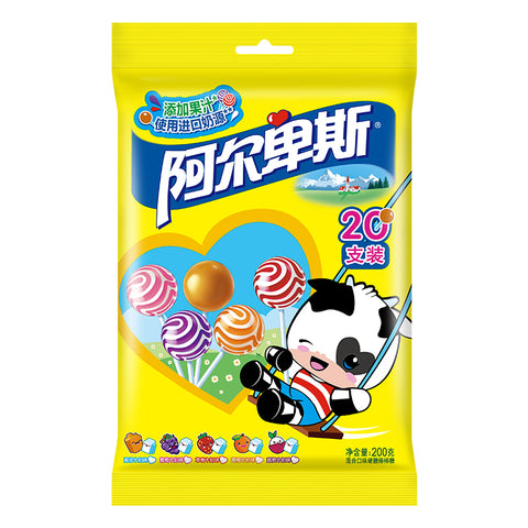 Alpenliebe Creamy Lollipops Assorted Pack - 200 grams (20 lollipops)