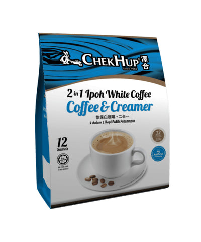 ChekHup Coffee & Creamer 2-in-1 Malaysian White Coffee - 360 grams (12 sticks)