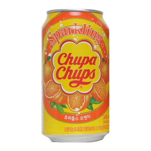 Chupa Chups Korean Sparkling Orange Soda - 335 ml