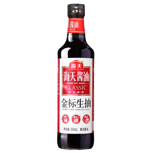 Haitian Golden Label Classic Light Soy Sauce - 500 ml