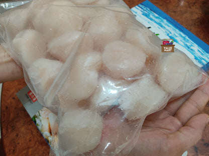 [F12] Hokkaido Large Scallops Size 11-15 - 1 kg pack (Approx. 23-25 pcs)